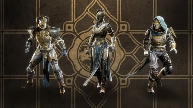 An image showing off the new Iron Banner armors from Destiny 2: Episode - Revenant.