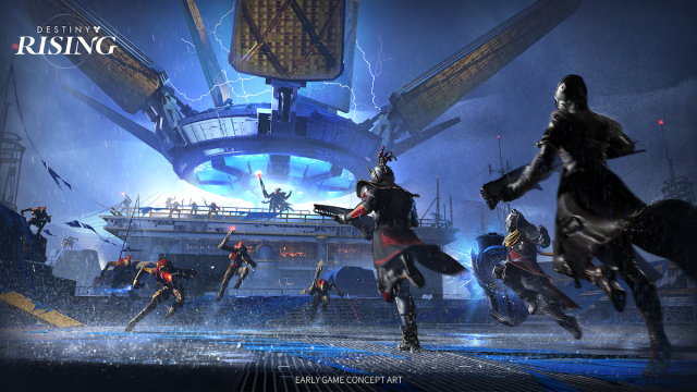 Key art from the Destiny Rising announcement.