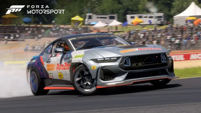 Forza Motorsport celebra su primer aniversario con estadísticas, derrapes y Mustangs