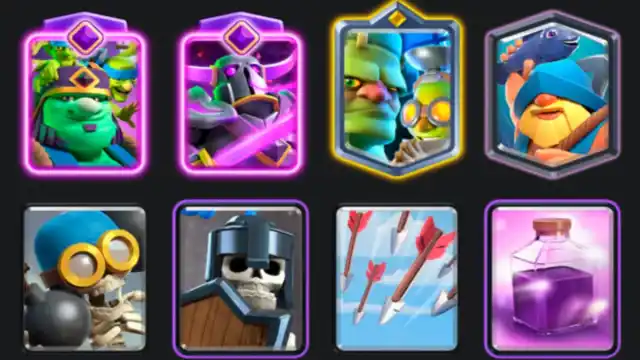 Los 5 mejores mazos de Goblinstein en Clash Royale