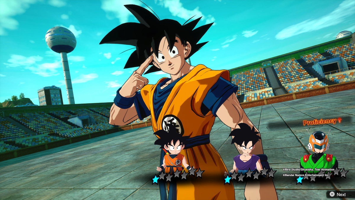 ¿Qué hace Proficiency en Dragon Ball: Sparking Zero?