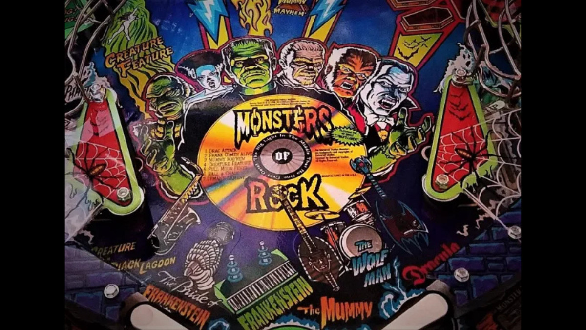 monster bash  best pinball machines of all time