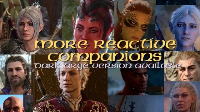 best Baldur's Gate 3 companion mods