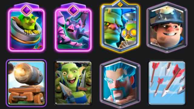 Mortar Miner deck in Clash Royale