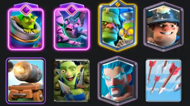 Los 5 mejores mazos de Goblinstein en Clash Royale