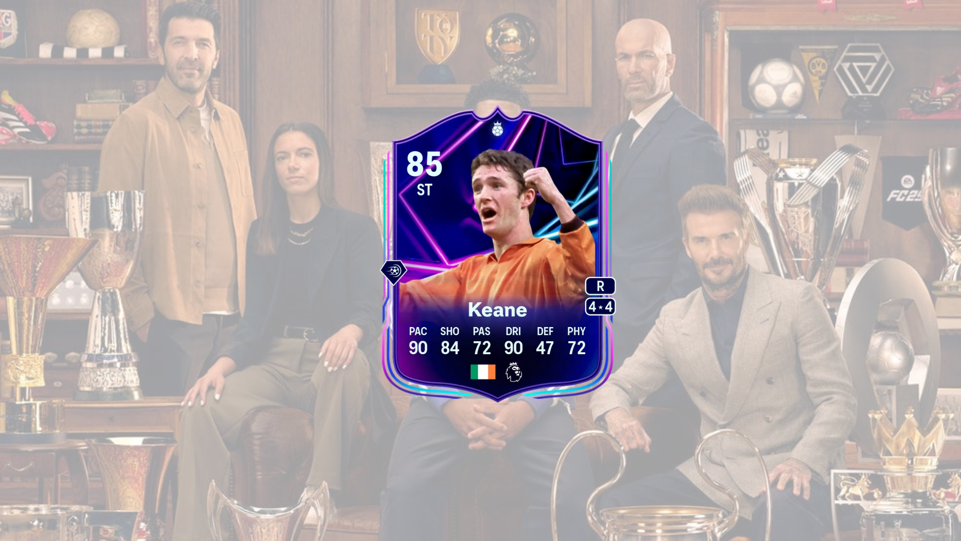 An image of Keane On This Day Hero SBC solutions in EA FC 25