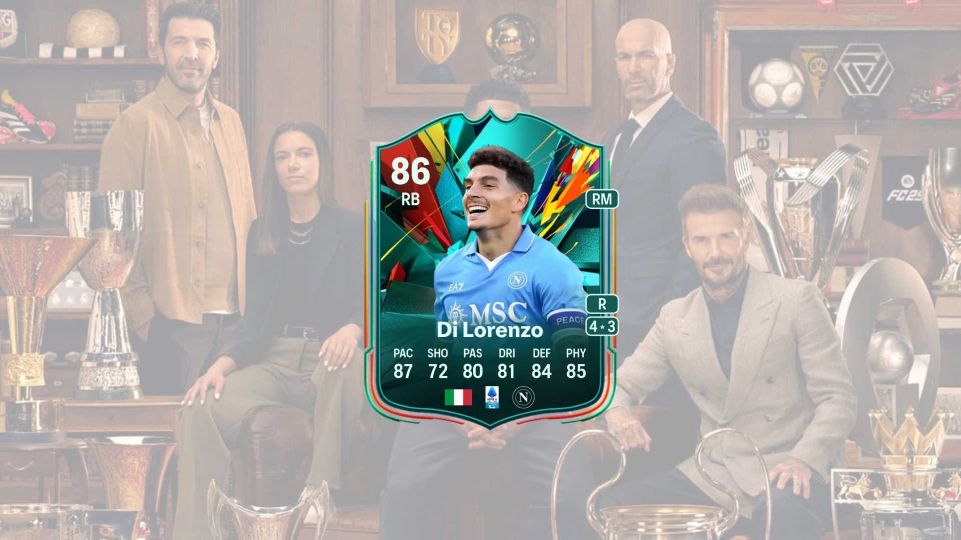 EA FC 25: Cómo completar Giovanni Di Lorenzo Total Rush SBC