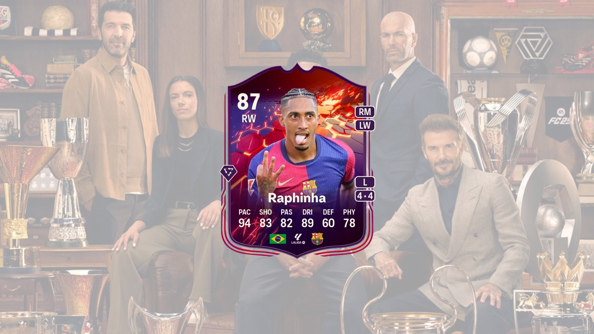 EA FC 25 Raphinha Trailblazers SBC solutions