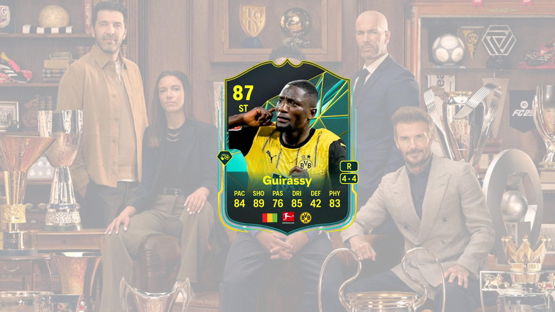 EA FC 25: How to complete Serhou Guirassy Player Moments SBC