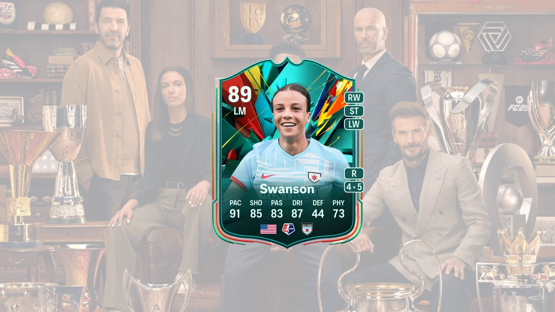 EA FC 25 Mallory Swanson Total Rush SBC