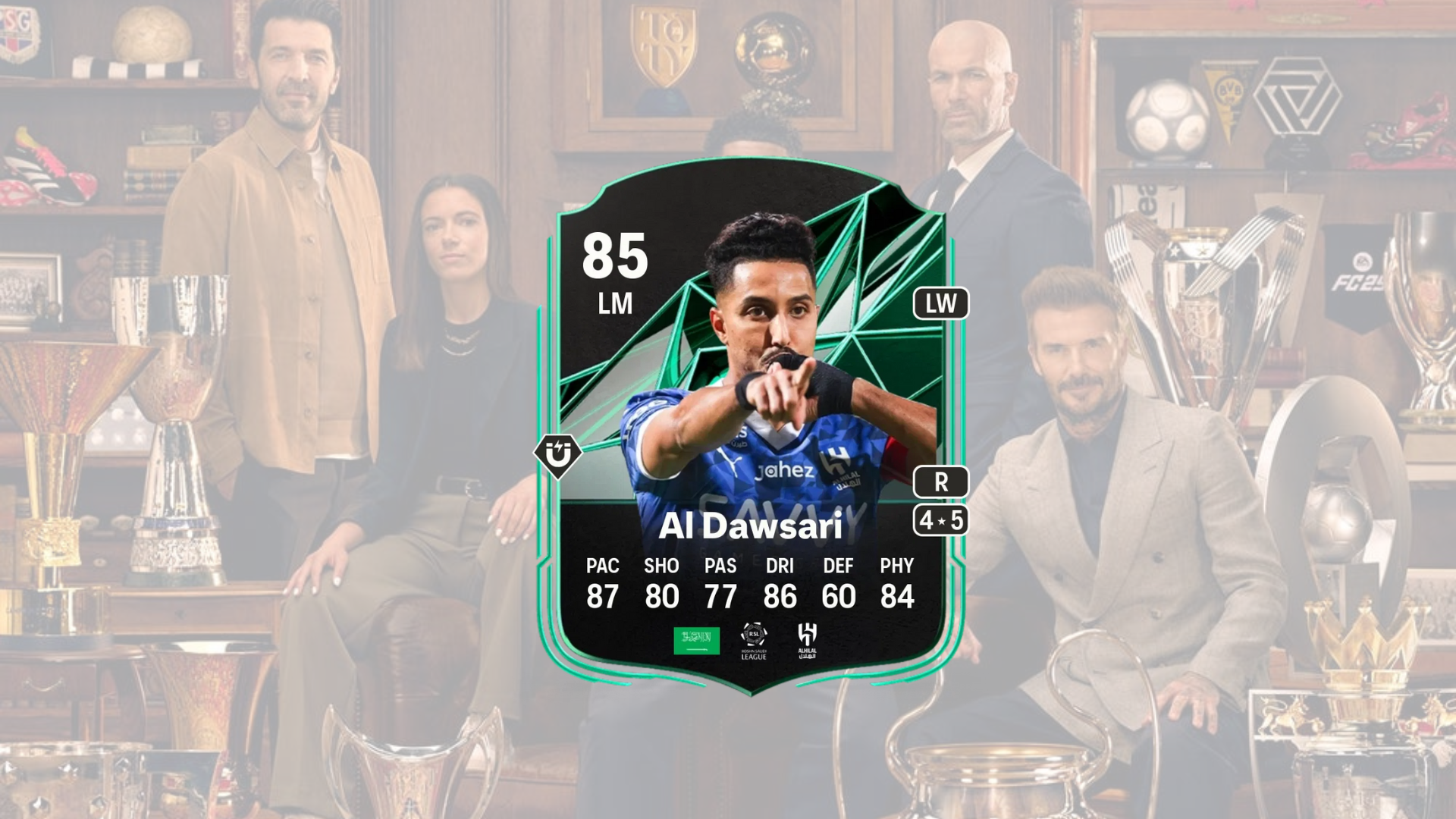 EA FC 25 Salem Al Dawsari Squad Foundations SBC