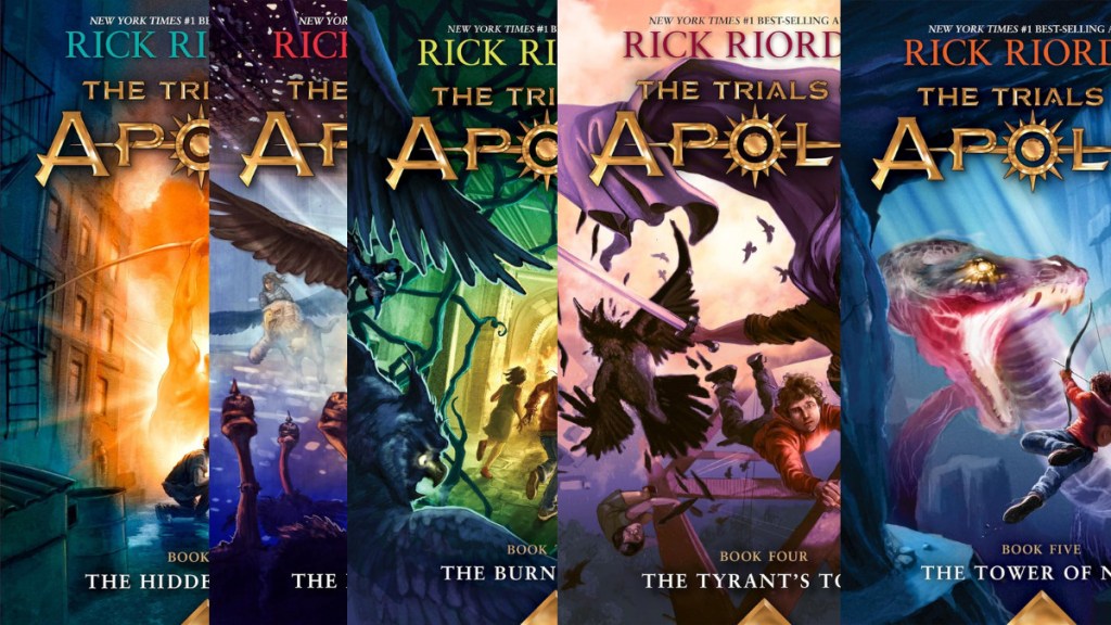 Cada serie de libros de Rick Riordan, clasificada