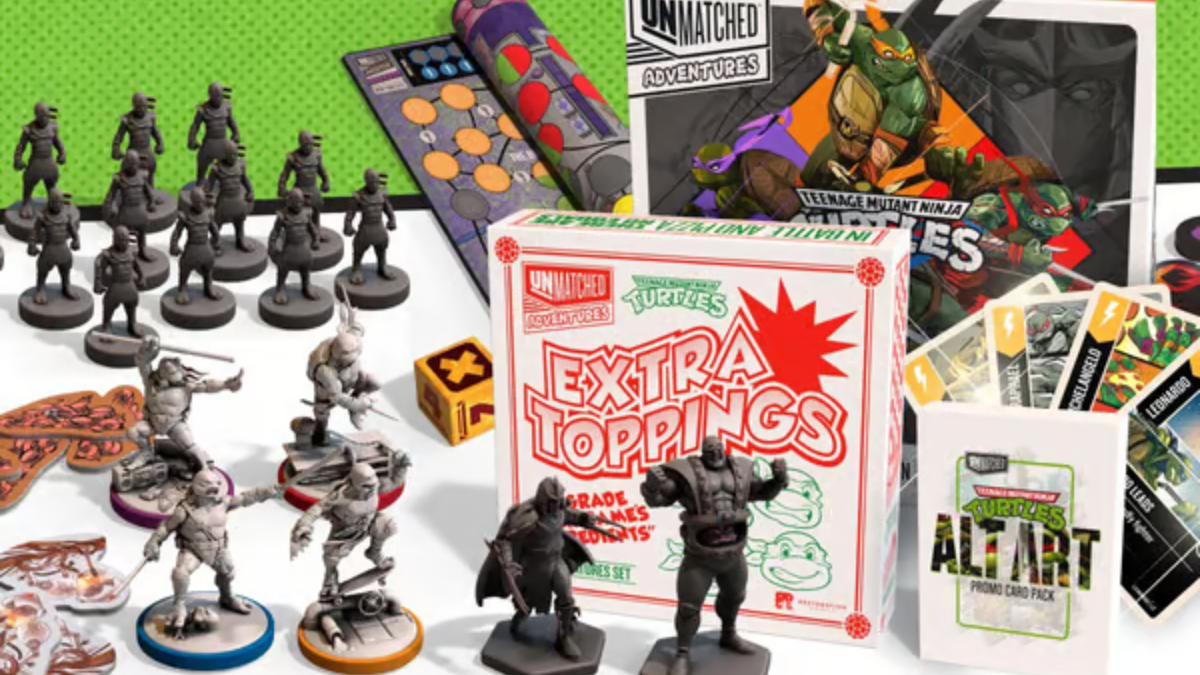 El juego de mesa Teenage Mutant Ninja Turtles destroza su objetivo de Kickstarter