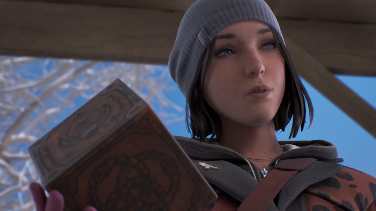 Max with the Abraxas Puzzle Box in Life is Strange: Double Exposure