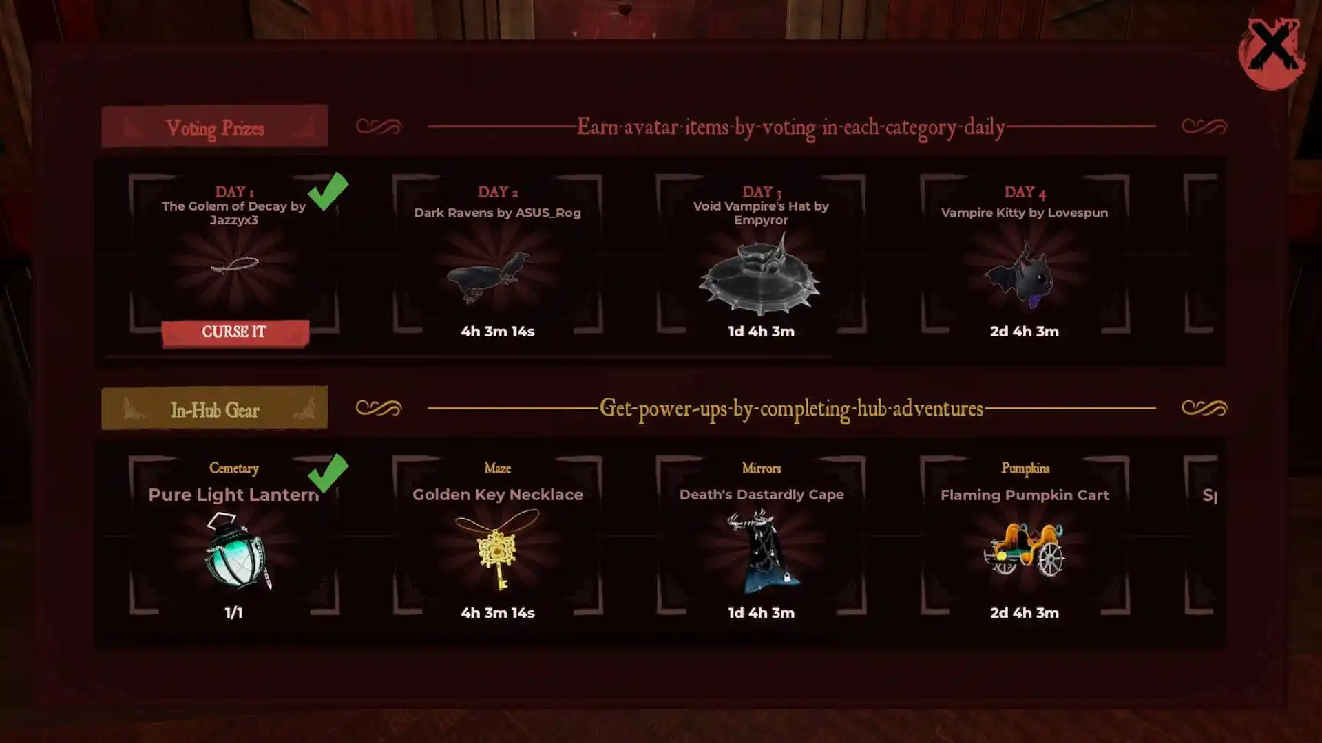 Complete Roblox The Haunt Rewards List