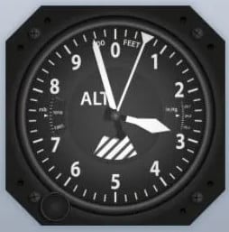 Altimeter in the BitLife pilot test