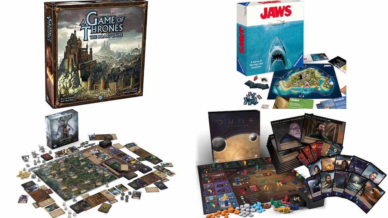 10 Best board games based on IPs and franchises