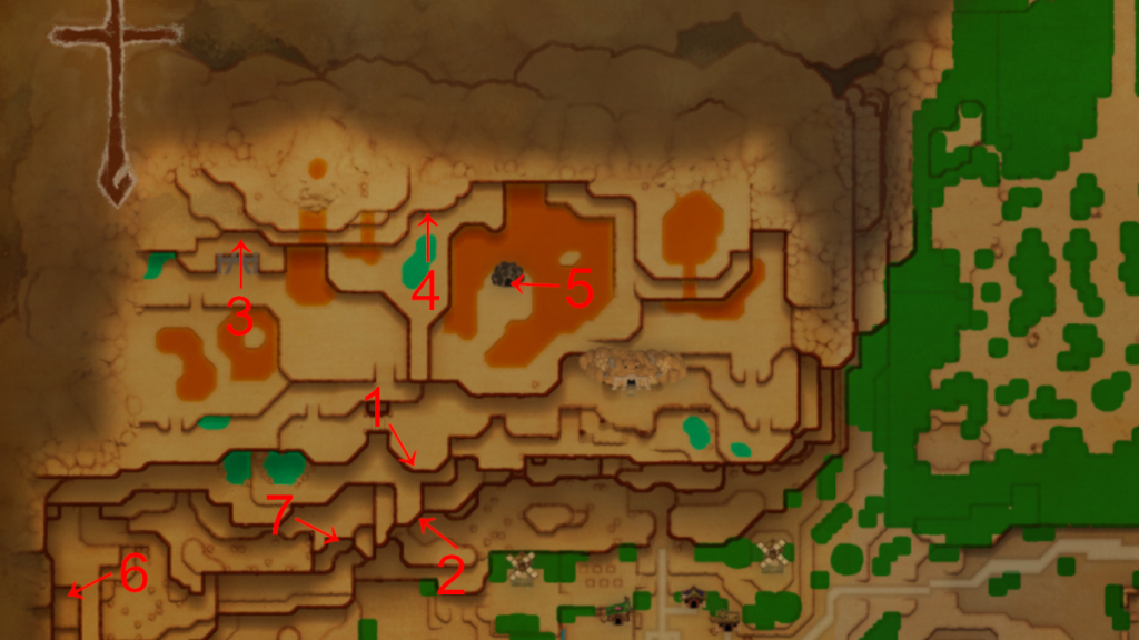 All cave locations and rewards in Zelda Echoes of Wisdom