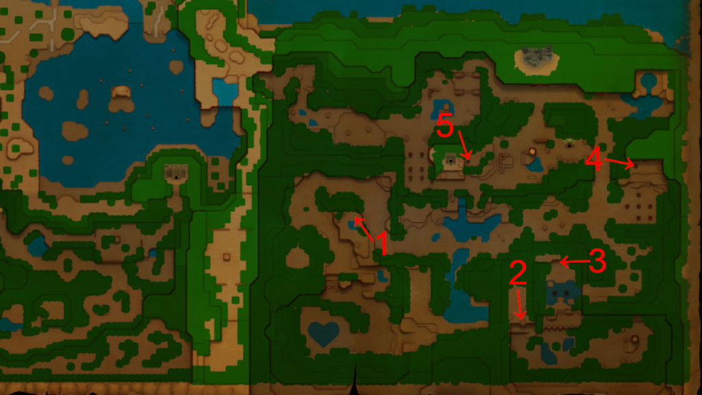 Caves in the Faron Wetlands in Zelda: Echoes of Wisdom