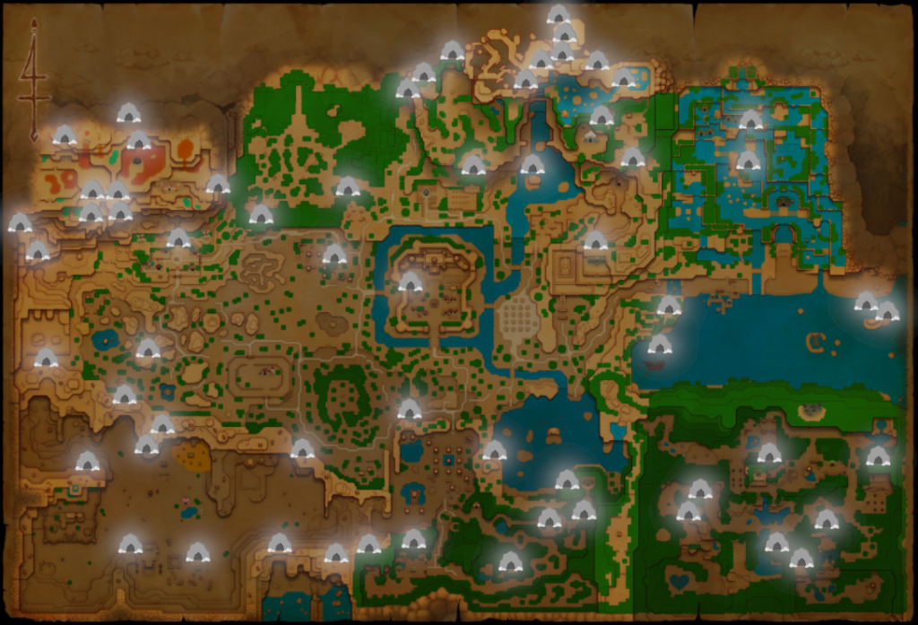 All cave locations and rewards in Zelda Echoes of Wisdom