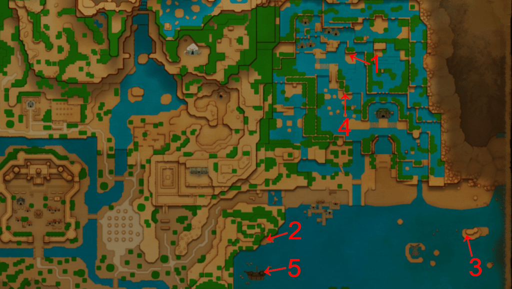 All cave locations and rewards in Zelda Echoes of Wisdom