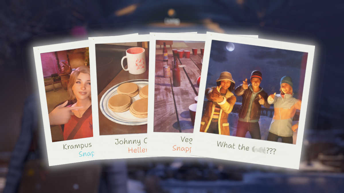 Polaroids in Chapter 4 of Life is Strange: Double Exposure