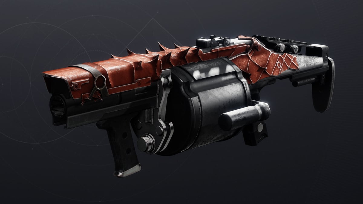 The Bitter/Sweet heavy grenade launcher from Destiny 2.