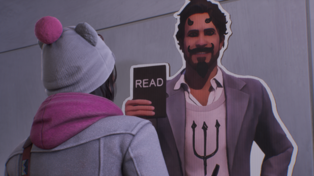 Lucas as the devil in Life is Strange: Double Exposure