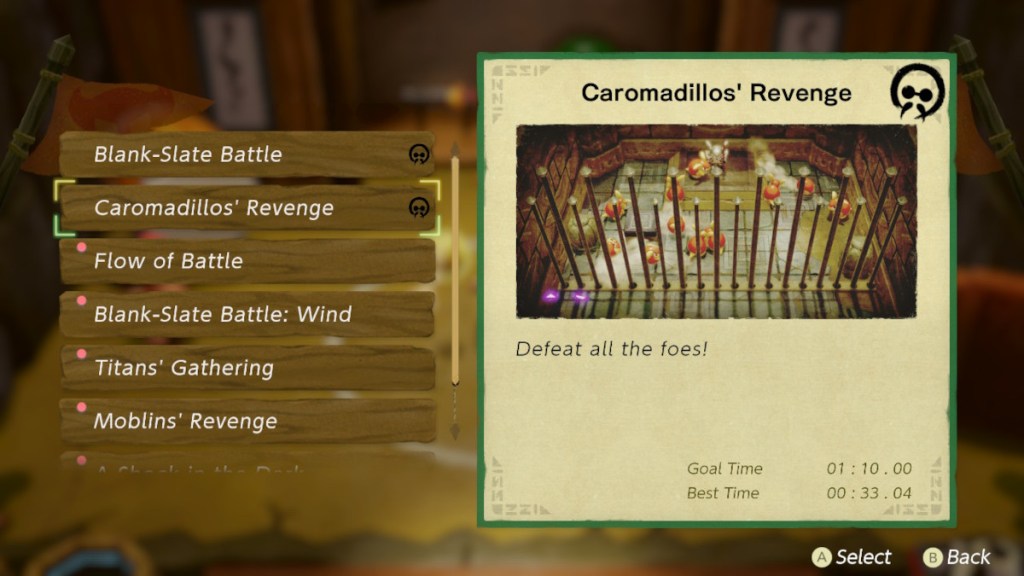 How to complete Caromadillo’s Revenge at the Slumber Dojo in Zelda Echoes of Wisdom