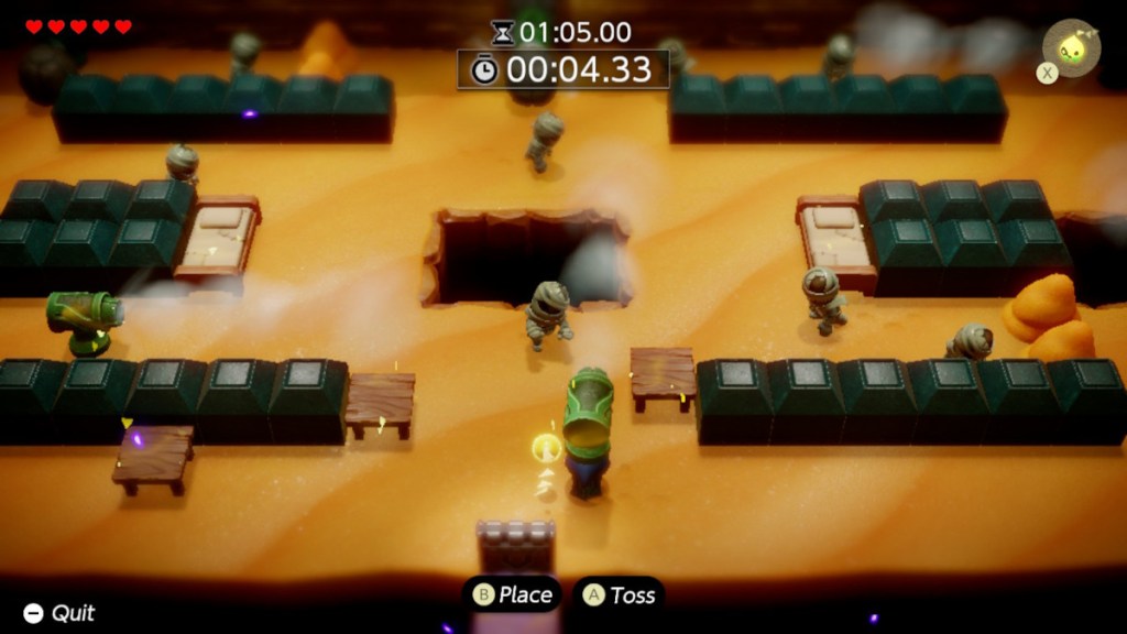 Cómo completar Blank-Slate Battle: Wind at the Slumber Dojo en Zelda Echoes of Wisdom