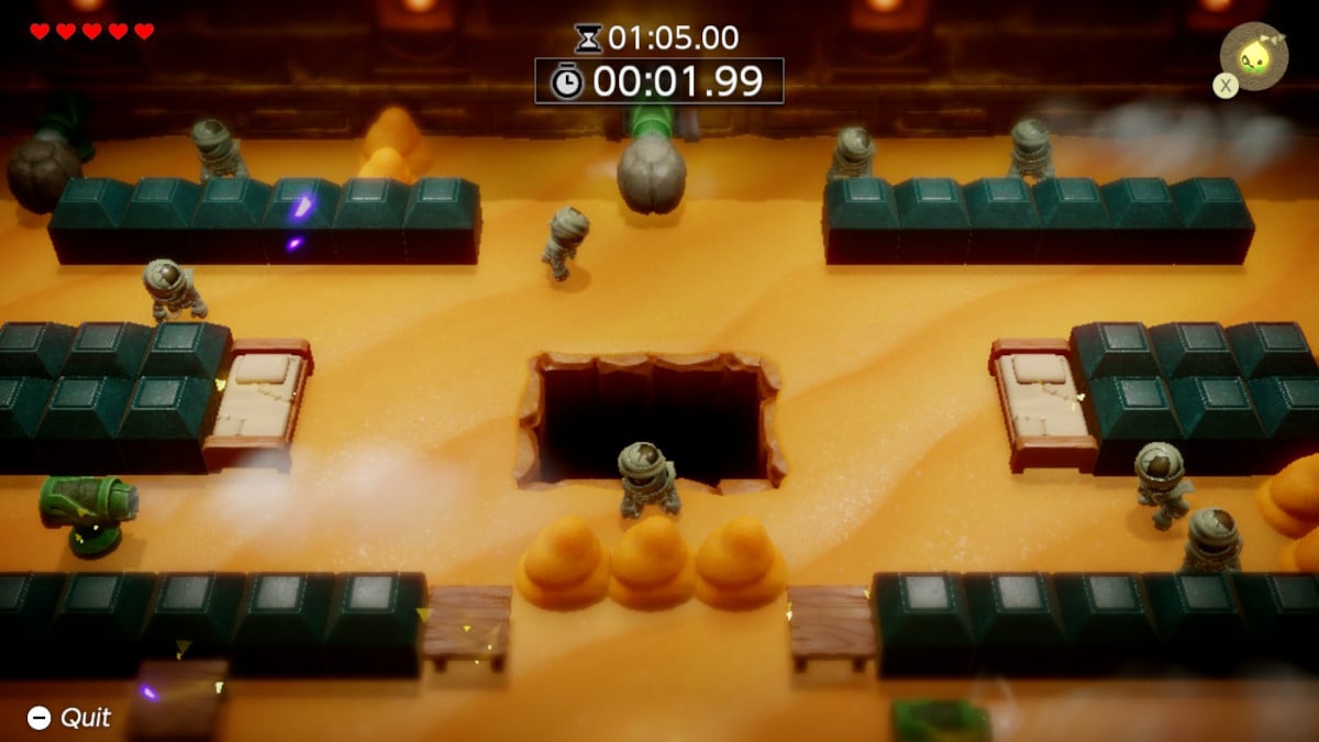 Cómo completar Blank-Slate Battle: Wind at the Slumber Dojo en Zelda Echoes of Wisdom