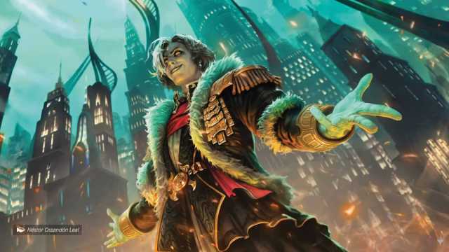 Emet-Selch artwork in Magic: The Gathering x Final Fantasy set