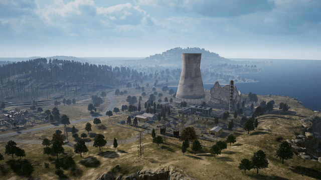 Erangel's power plant in Pubg