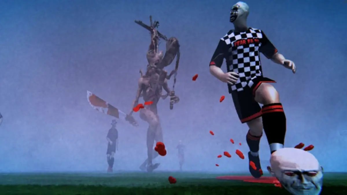 Considere respaldar FEAR FA 98, un magnífico crossover de Silent Hill x FIFA