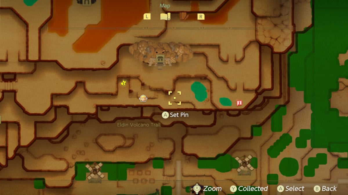 The Glide Path quest location in Zelda: Echoes of Wisdom