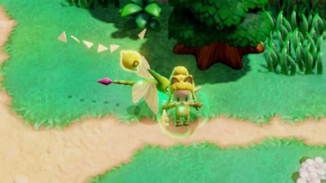 You can bind onto flying Echoes to have them fly you in Zelda: Echoes of Wisdom