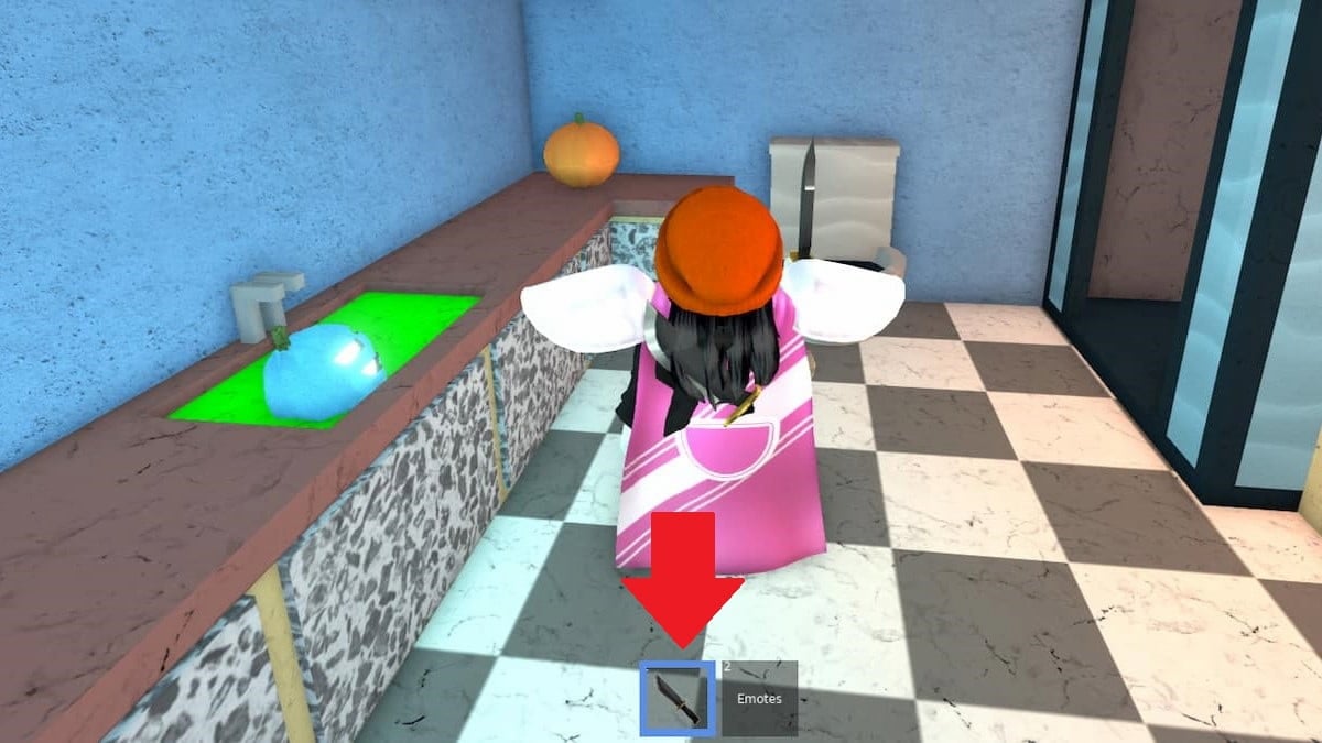 Cómo lanzar un cuchillo en Roblox Murder Mystery 2