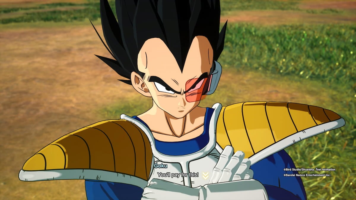 Vegeta in Sparking Zero