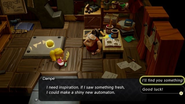 Dampe in Zelda Echoes of Wisdom