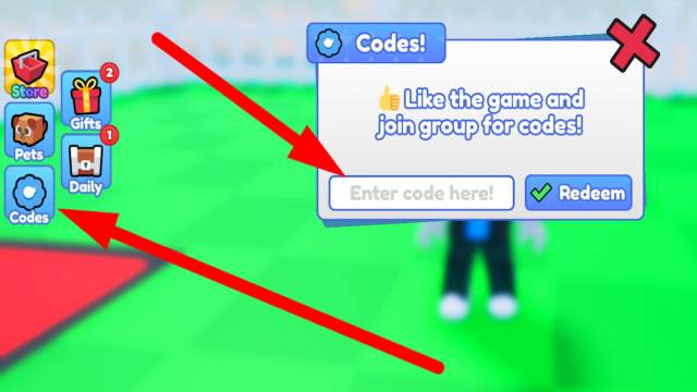 How to redeem codes in Logo Block Race 