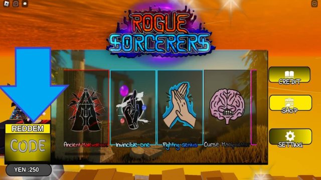 How to redeem Rogue Sorcerer codes.