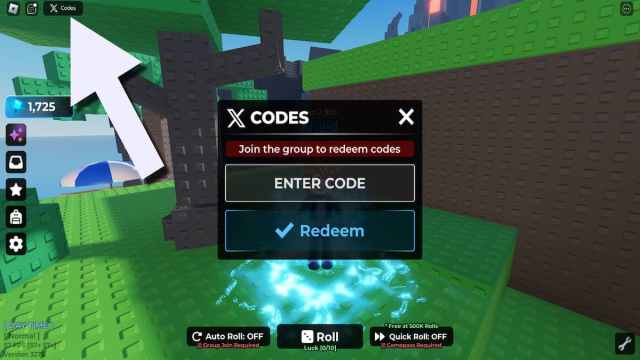 How to redeem codes in Jule's RNG.