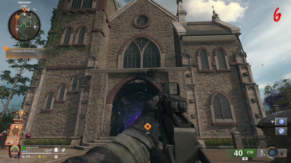 Church in Liberty Falls map