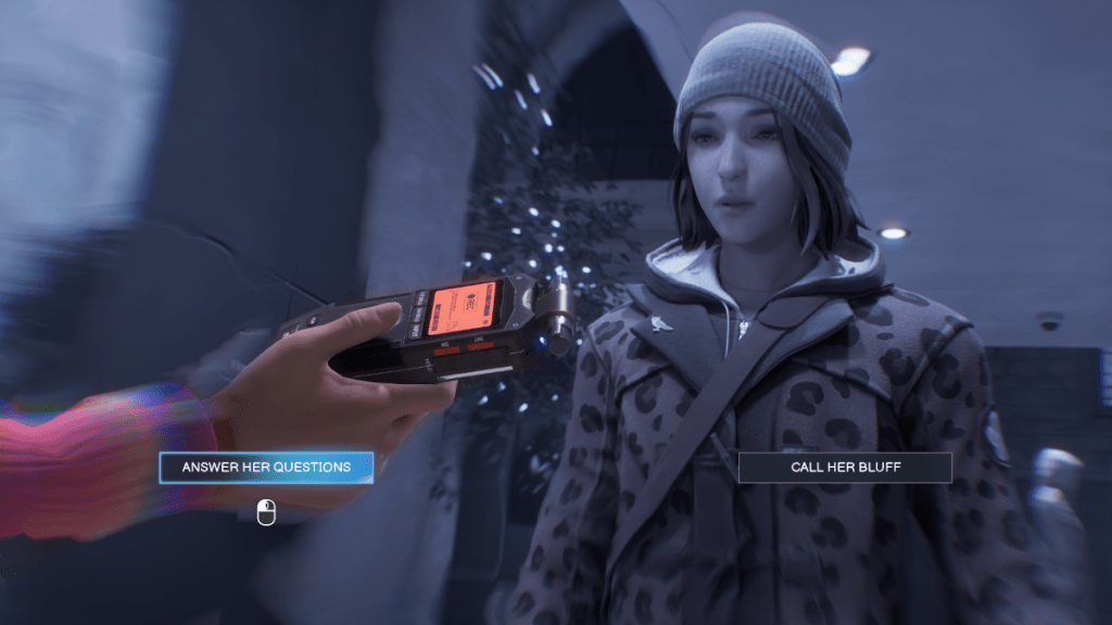 Should you answer Loretta’s questions in Chapter 1 of Life is Strange: Double Exposure