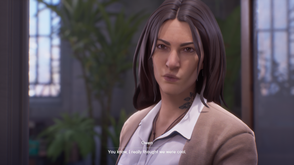 Should you answer Loretta’s questions in Chapter 1 of Life is Strange: Double Exposure