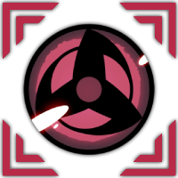 Emblem of the Red Eyes Intangible Clan from the Ninja Time Roblox experience