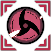 Emblem of the Red Eyes Raven Clan from the Ninja Time Roblox experience