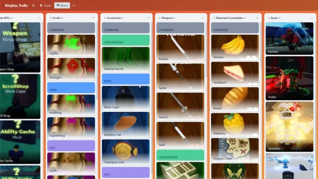 Official Ninjitsu Trello Link & Discord – Roblox
