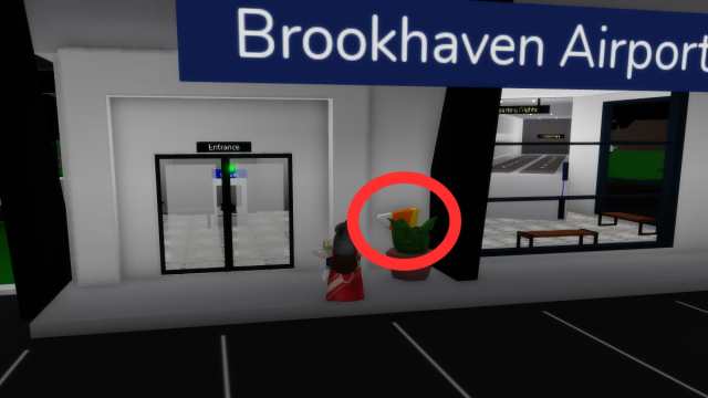 Brookhaven hard mode candy corn at the airport