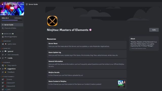 Enlace oficial de Ninjutsu Trello a Discord – Roblox